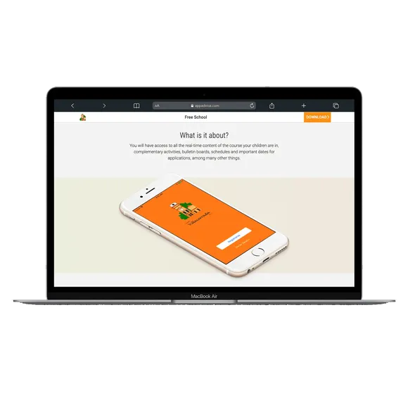 Skolhanteringsapp showcase