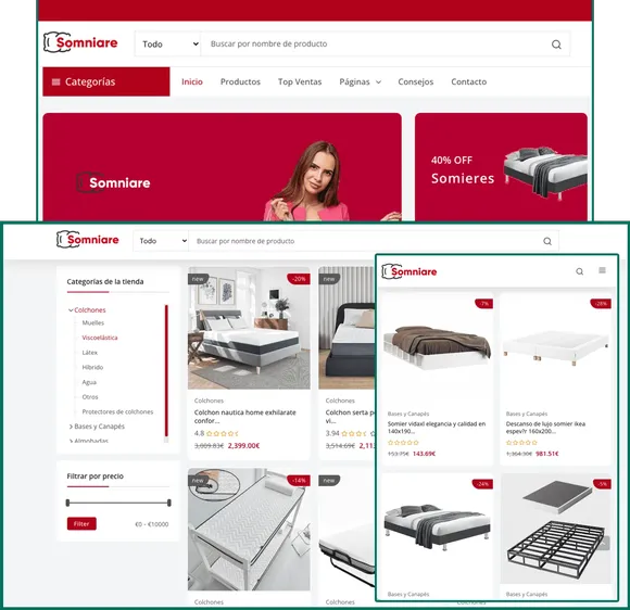 CMS för Amazon Affiliate-sidor showcase